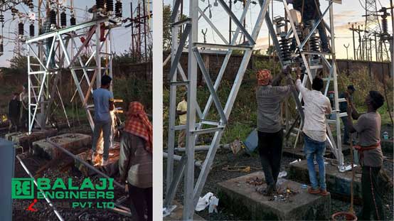 Retrofitting job of Isolator