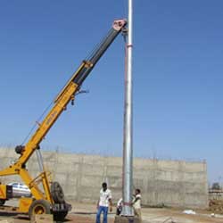 Erection of Outdoor Lighting system  