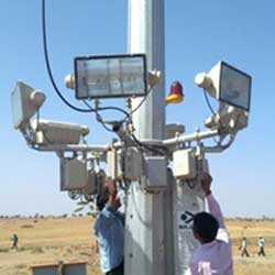  High mast erection & maintenance service 